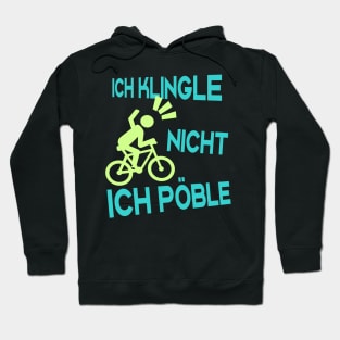 Radfahrer Rowdy lustige Sprüche Fahrrad Hoodie